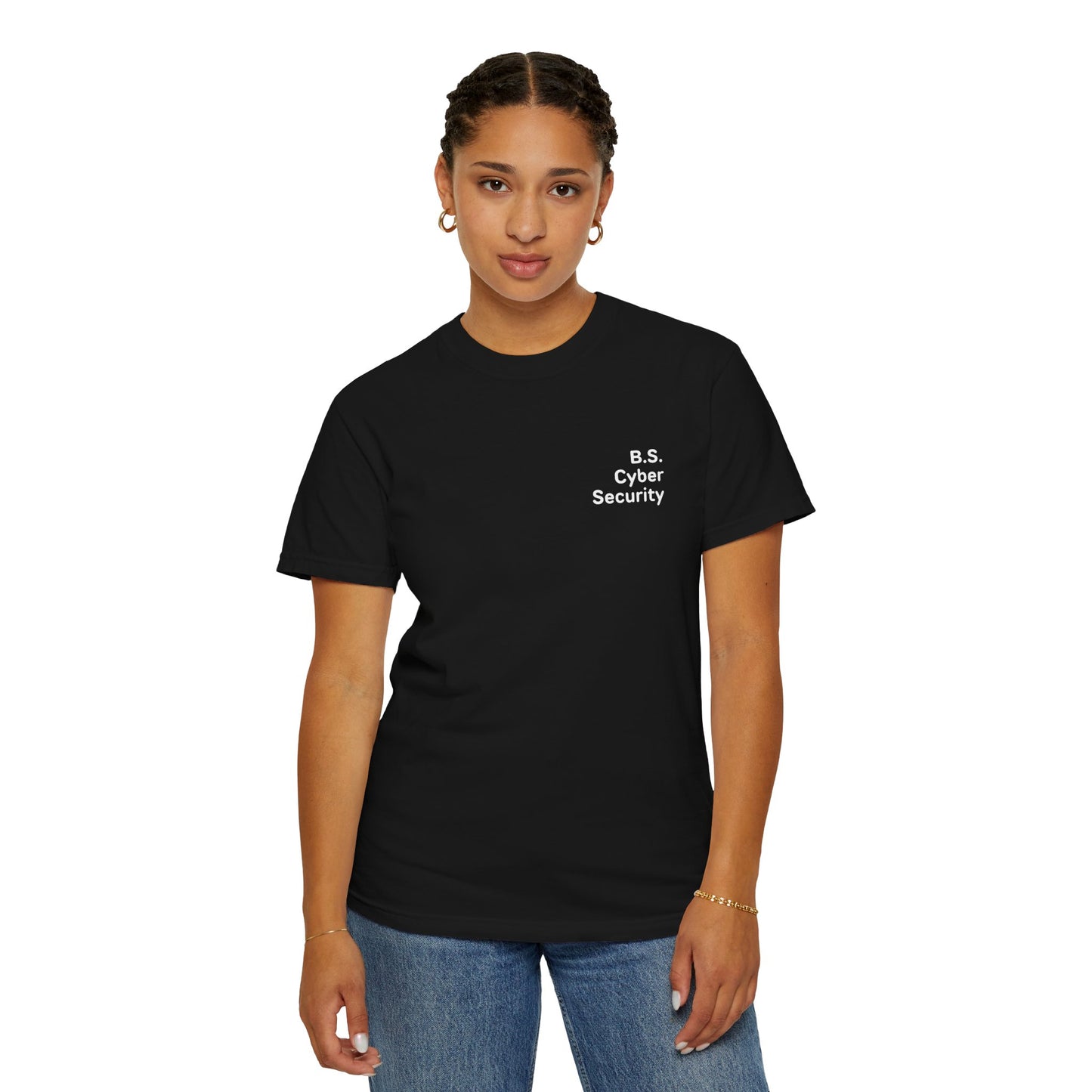 B.S. Cybersecurity Tee