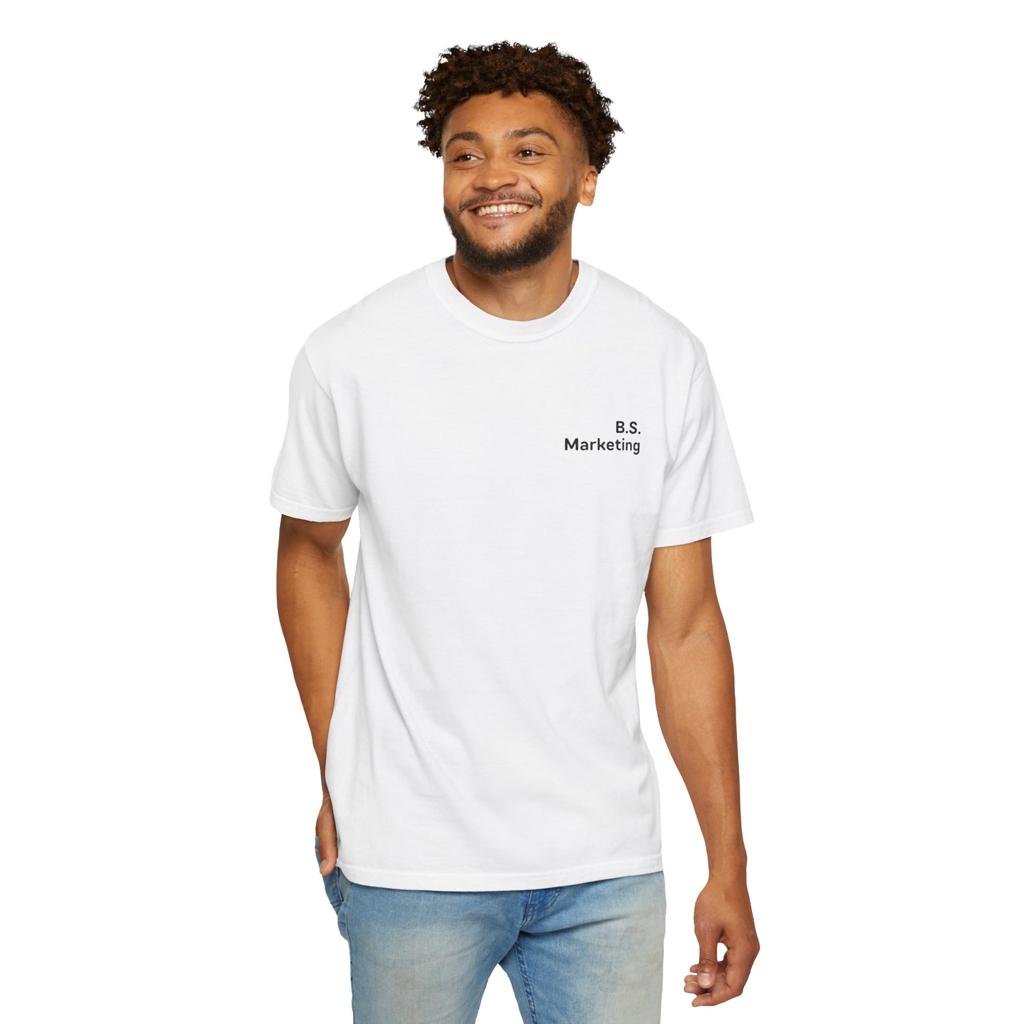 B.S. Marketing Tee