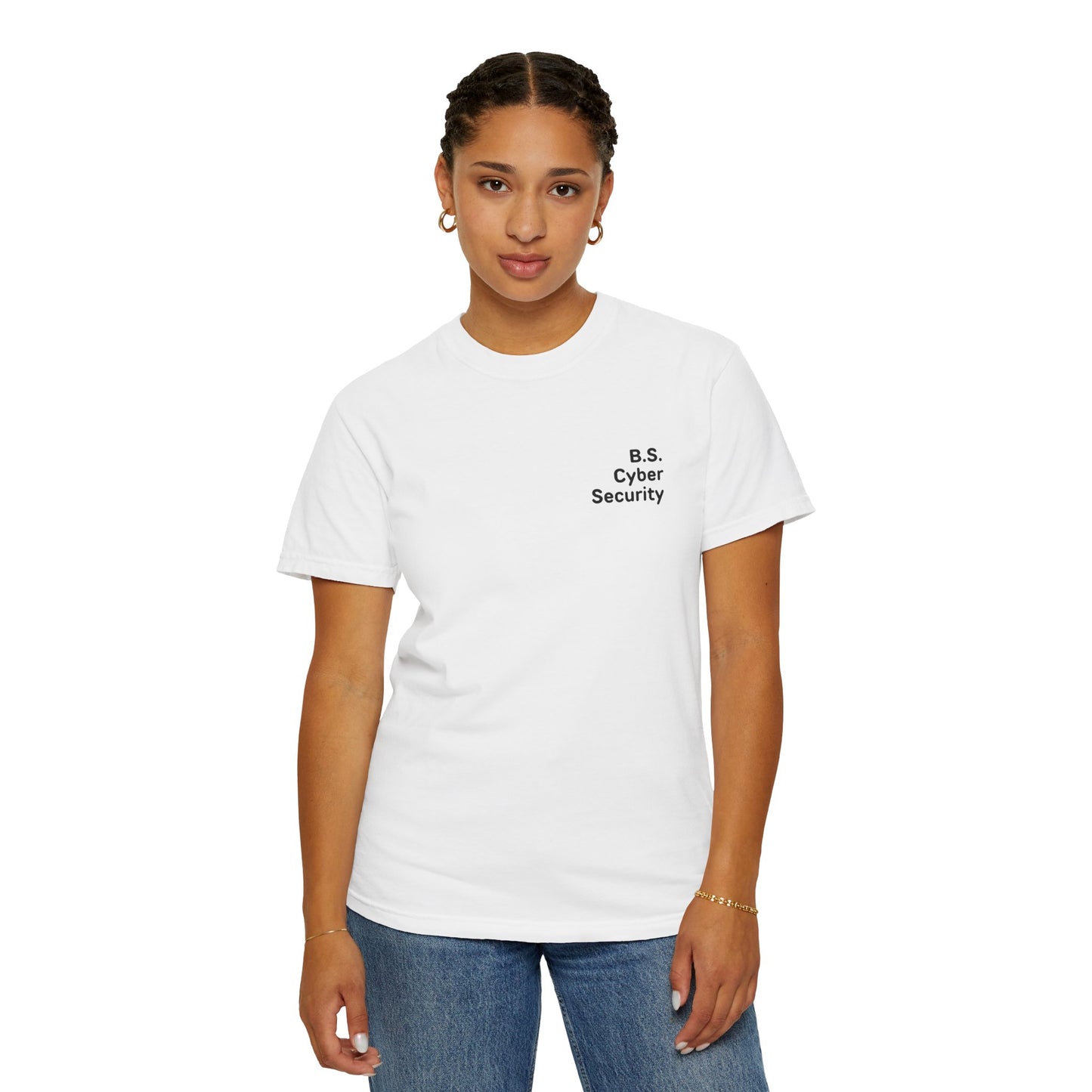 B.S. Cybersecurity Tee