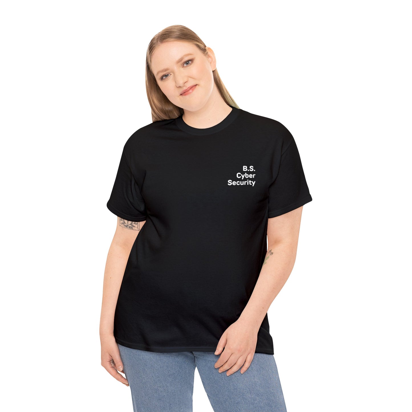 B.S. Cybersecurity Tee